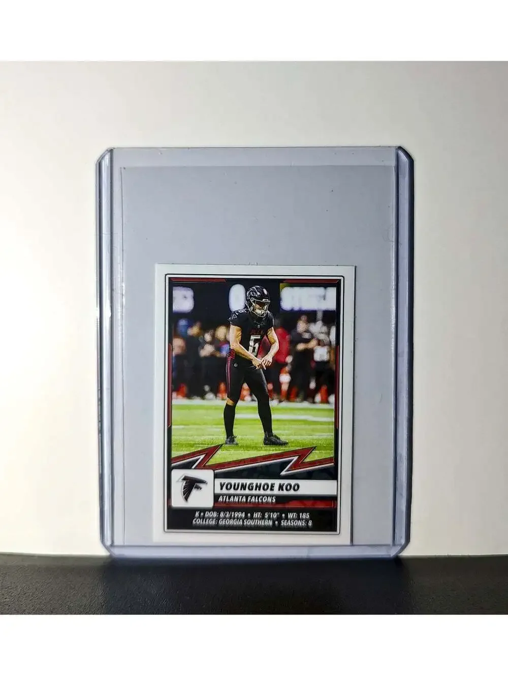 Younghoe Koo 2025 Panini NFL #436 Sticker Atlanta Falcons